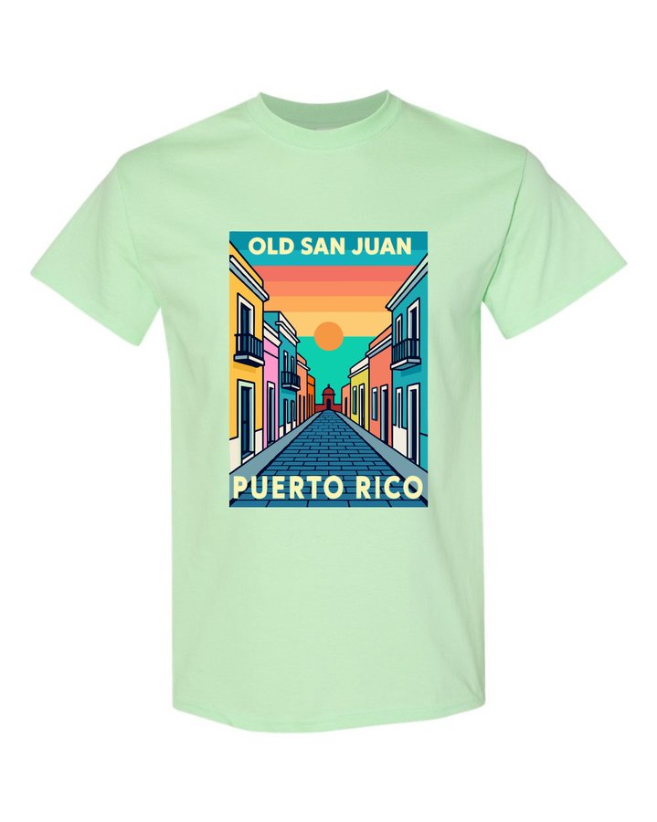Camiseta Las Calles de Old San Juan