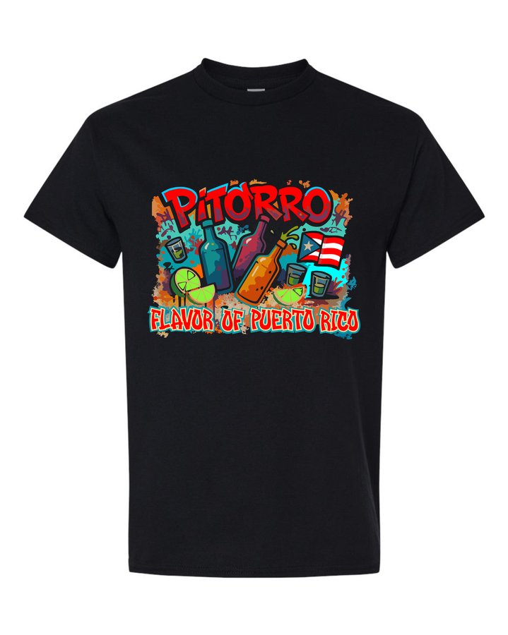 Camiseta Pitorro Flavor of Puerto Rico