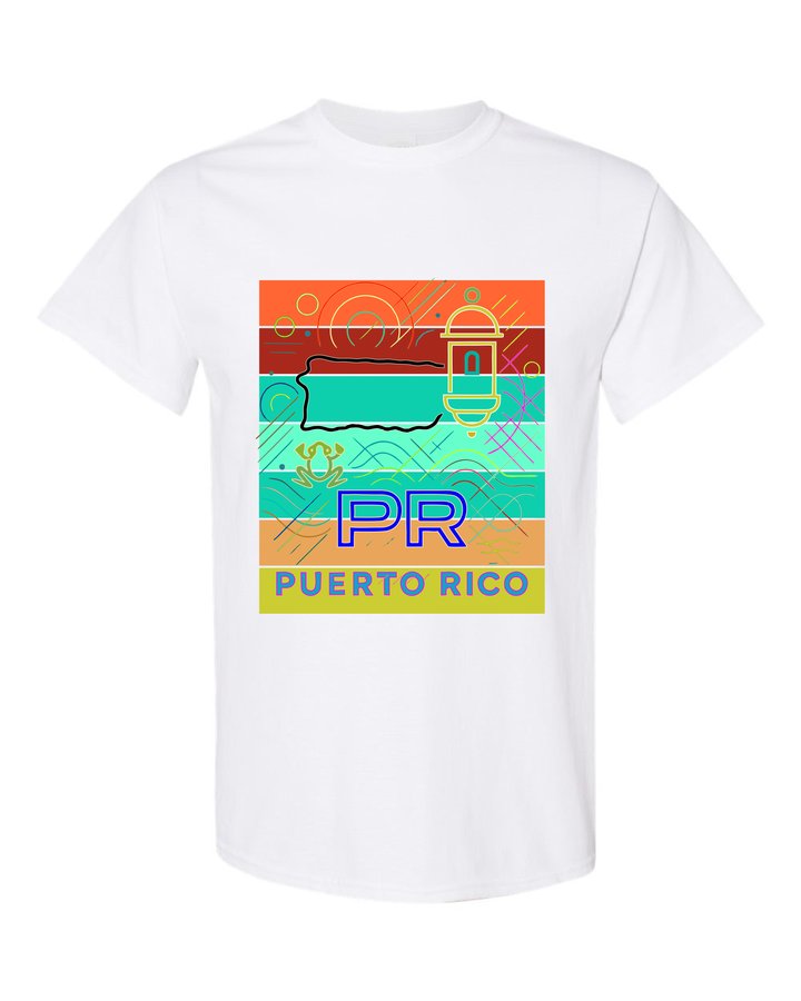 Camiseta PR Minimalista Colores