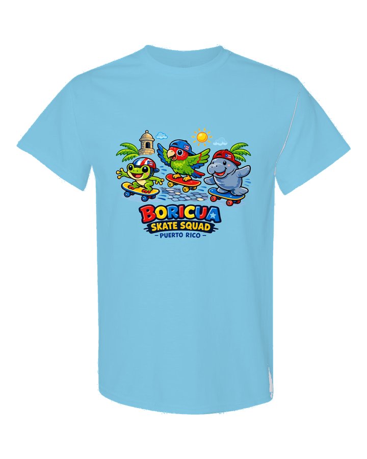 Camiseta Boricua Skate Squad