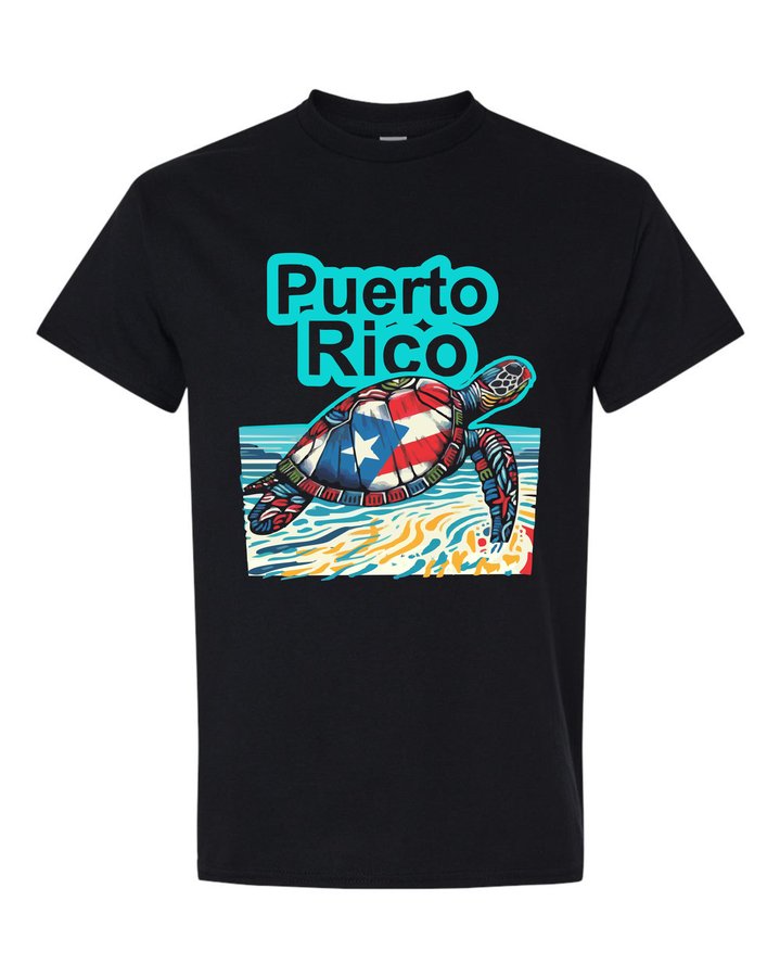 Camiseta Tortuga Marina Bandera