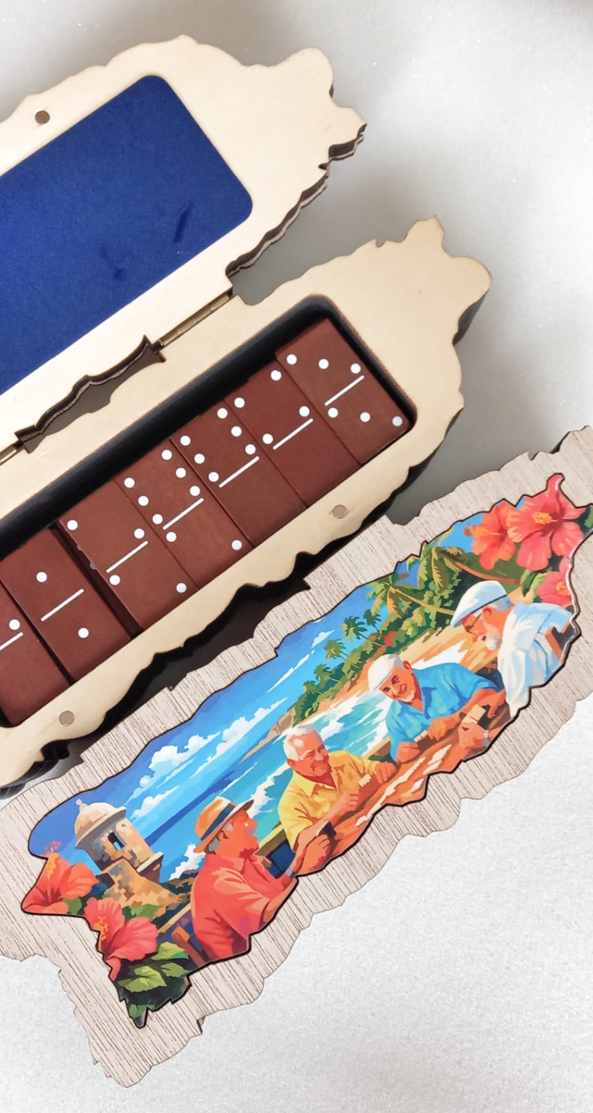 Caja de Dominó — Diseño Jugadores