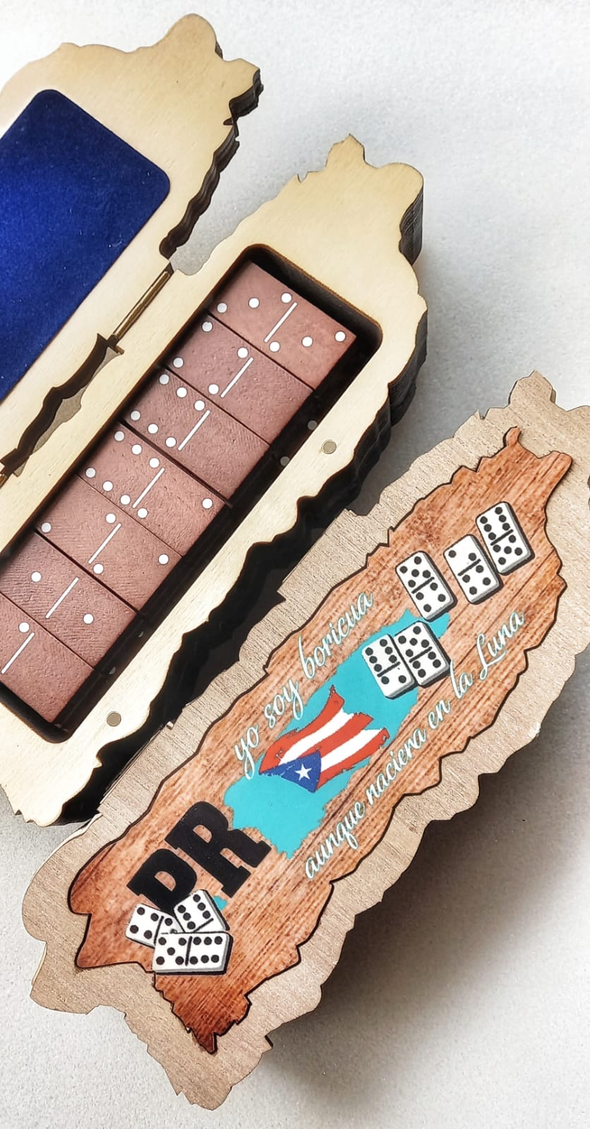 Caja de Dominó — Papá Rico