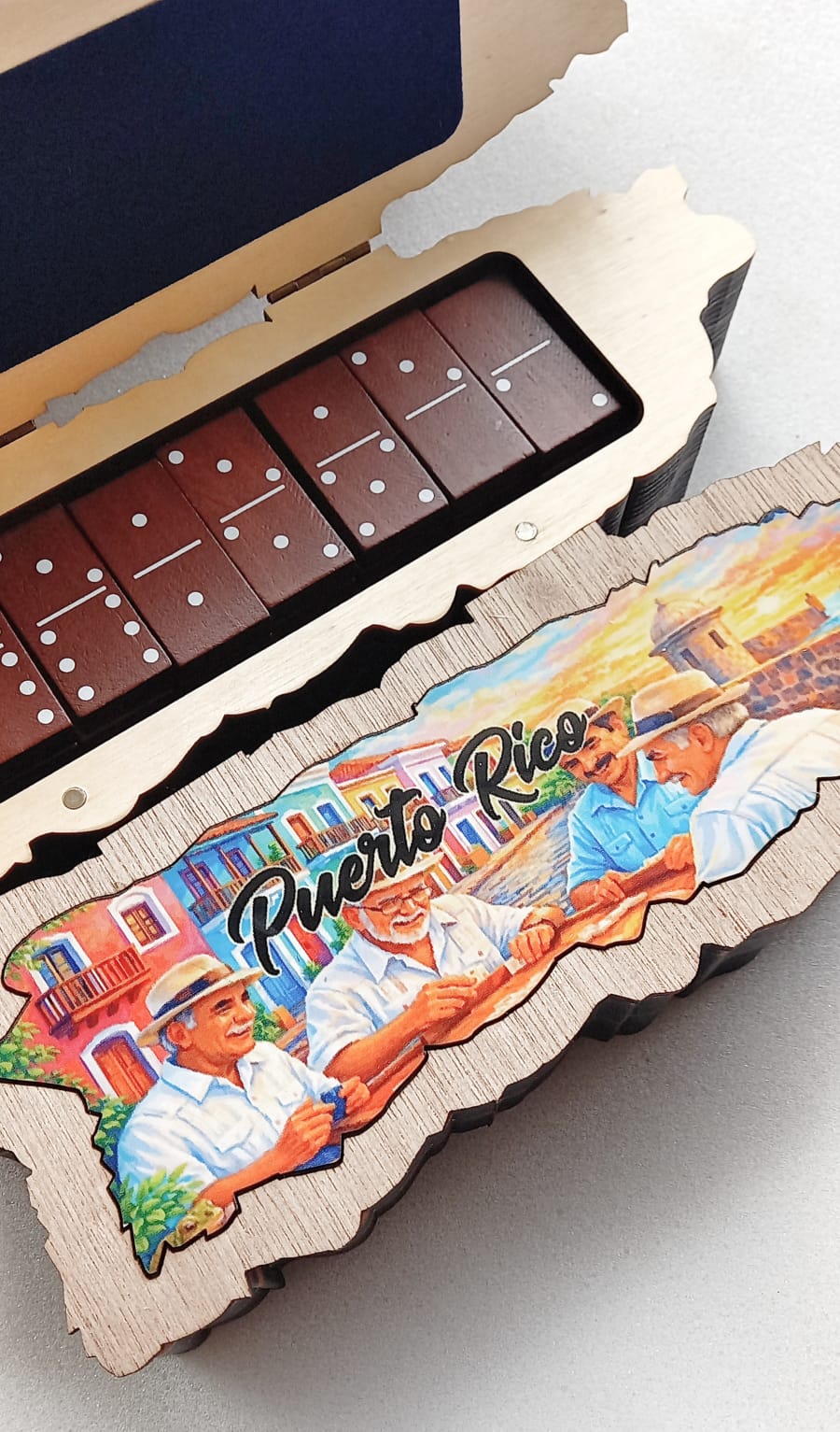 Caja de Dominó — Multicolor PR
