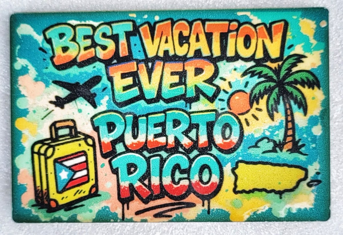 Imán Best Vacation Ever PR