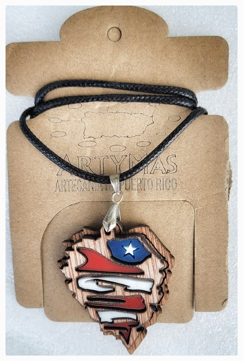 Collar Corazón Bandera