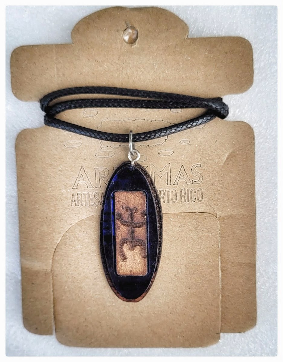 Collar Oval Azul