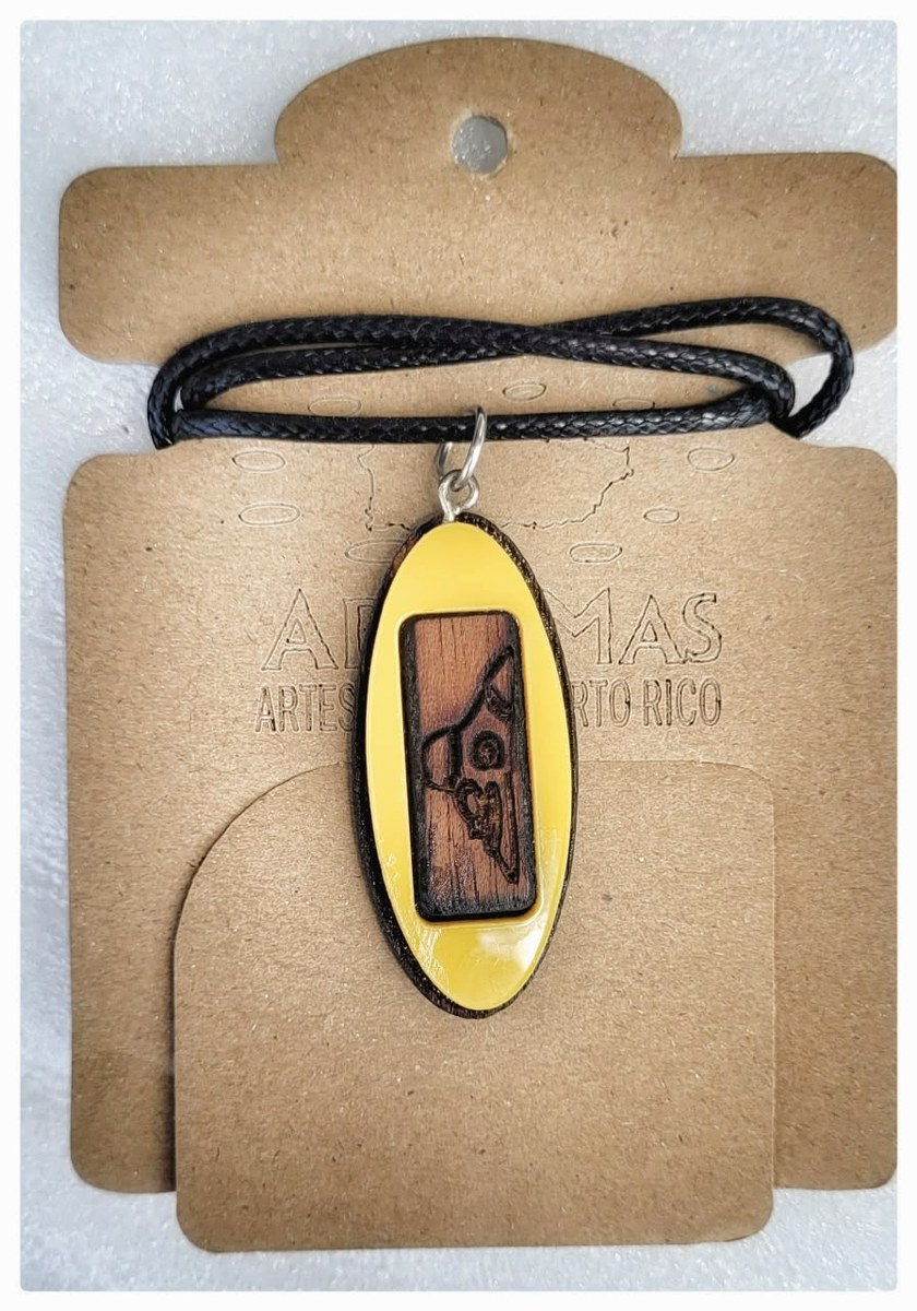 Collar Madera Oscura