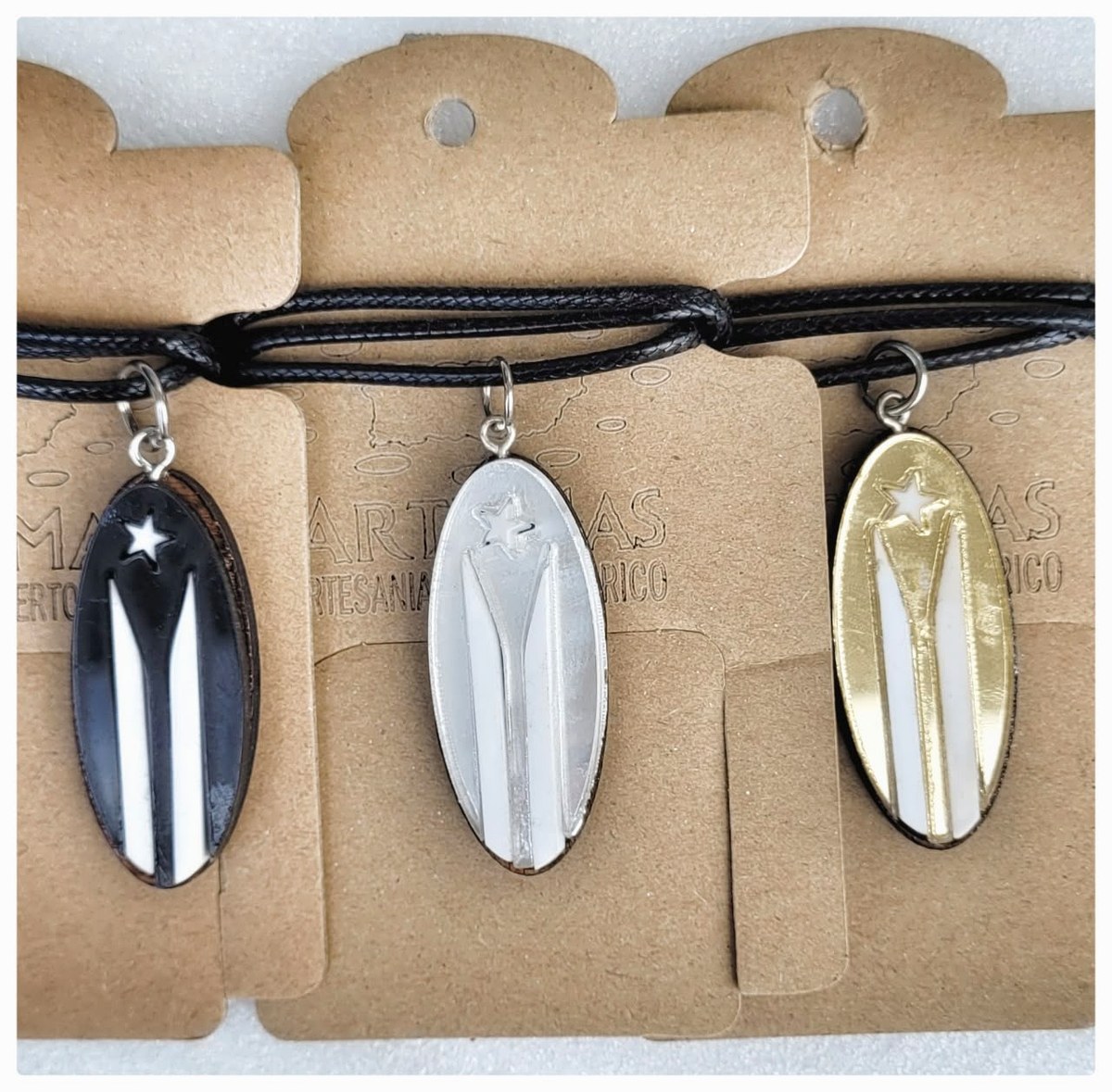 Collar Trío Banderas