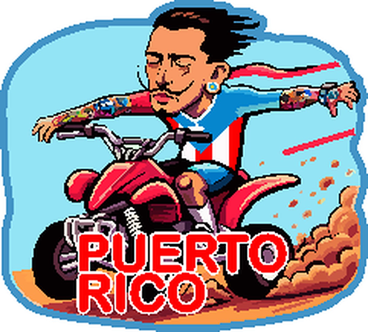 Sticker ATV Piloto PR