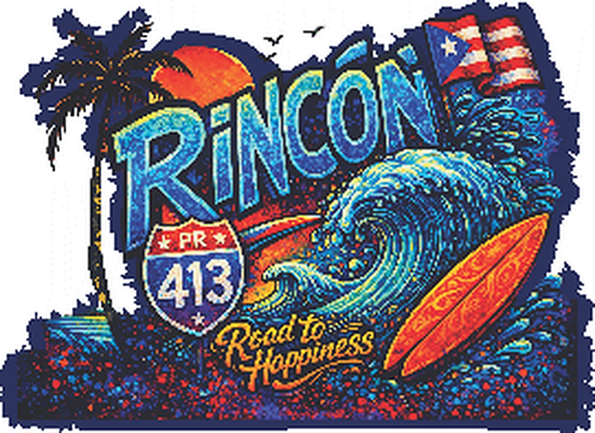 Sticker Rincón 413 Road to Happiness