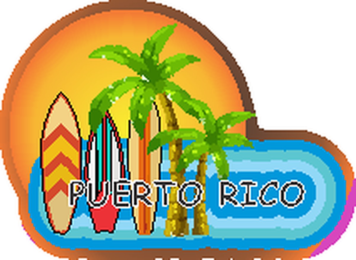 Sticker Tiki Surf Shop Playa